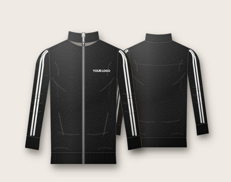 Custom jackets manufactured with private label branding