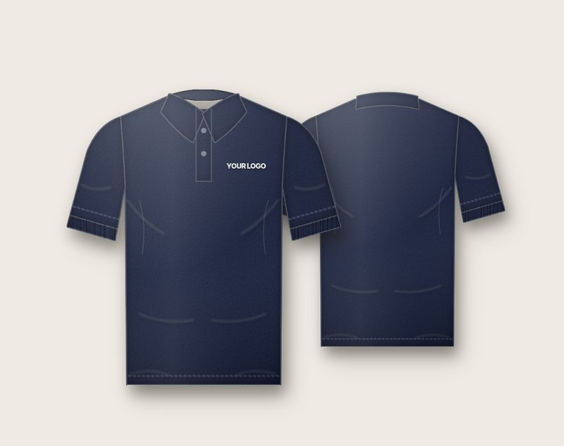 Custom polo shirts manufactured with private label branding