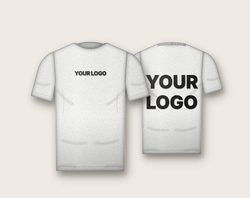 Custom t-shirts manufactured with private label branding